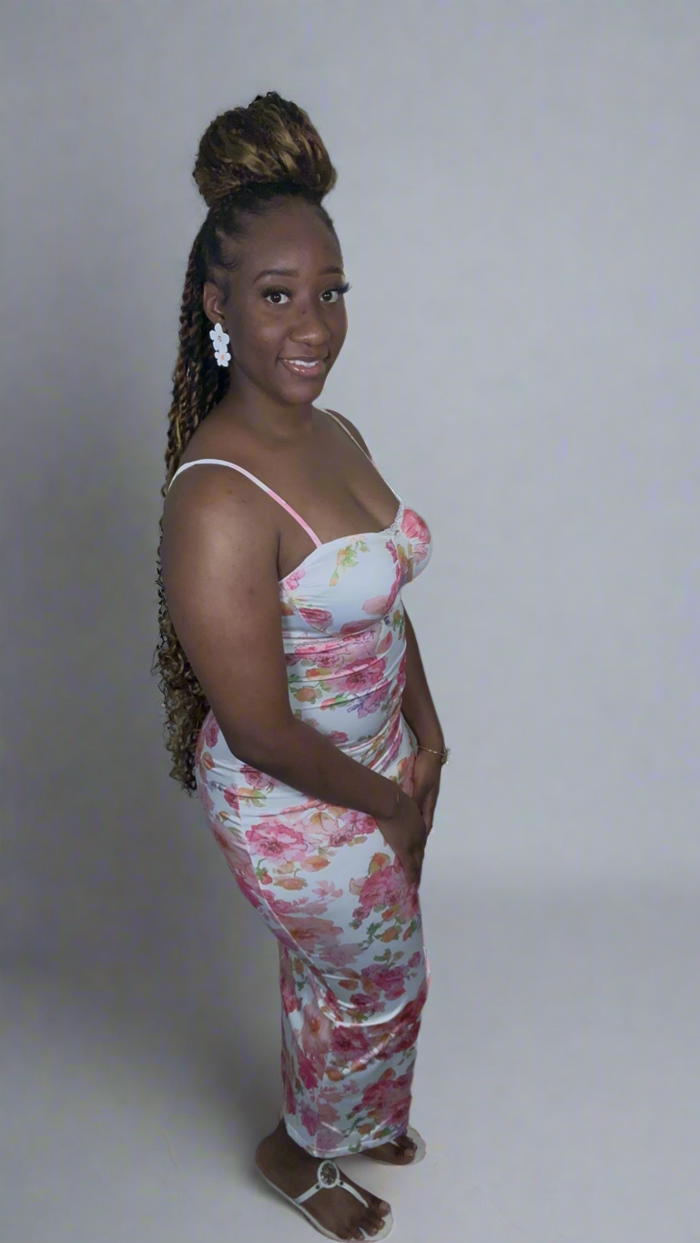 Floral Embrace Maxi Dress