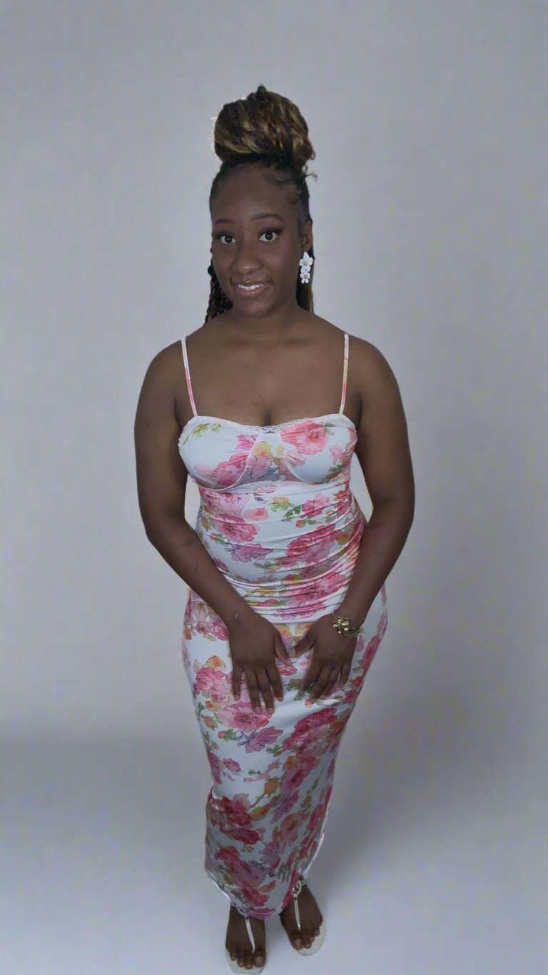 Floral Embrace Maxi Dress