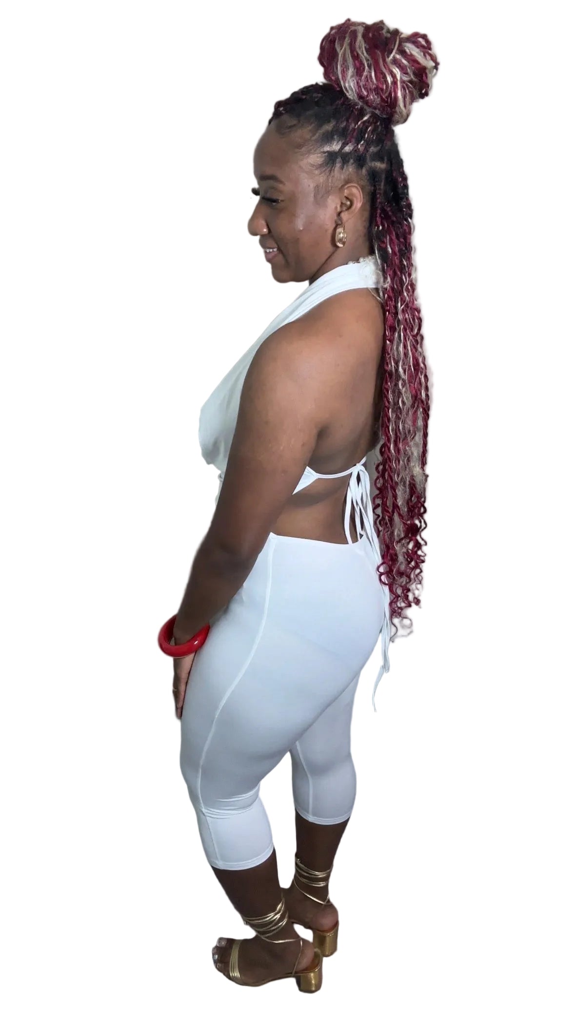 Blissful Moments Capri Romper