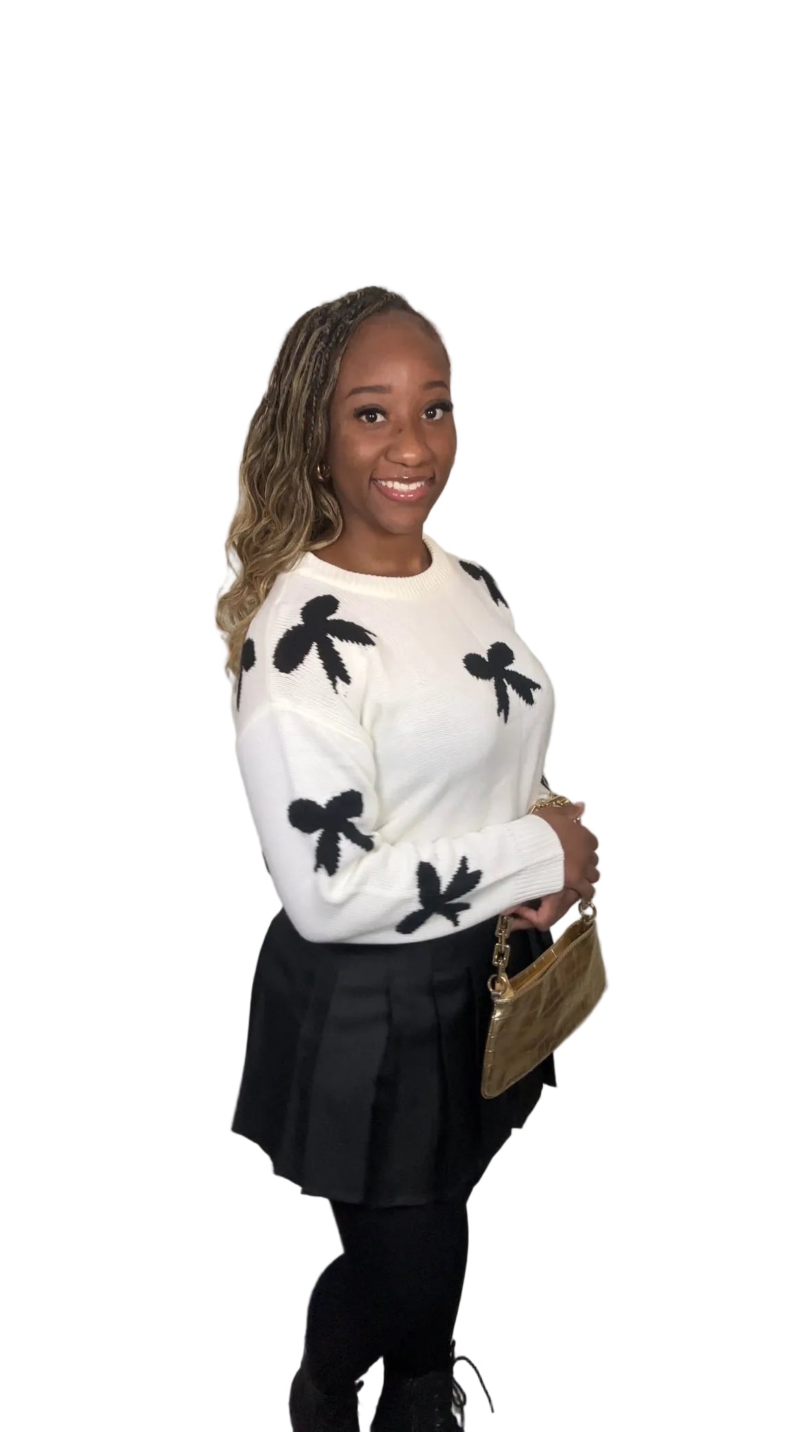 Her Bow Obsession Sweater