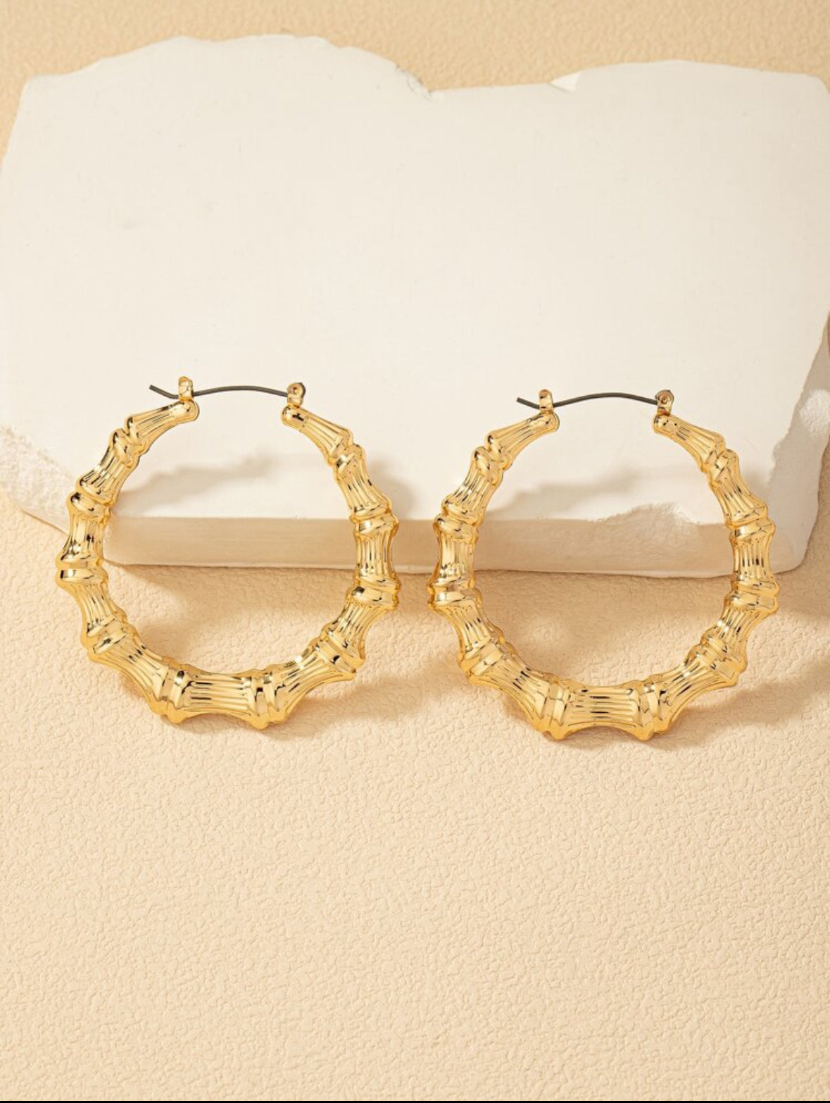 Bamboo earrings
