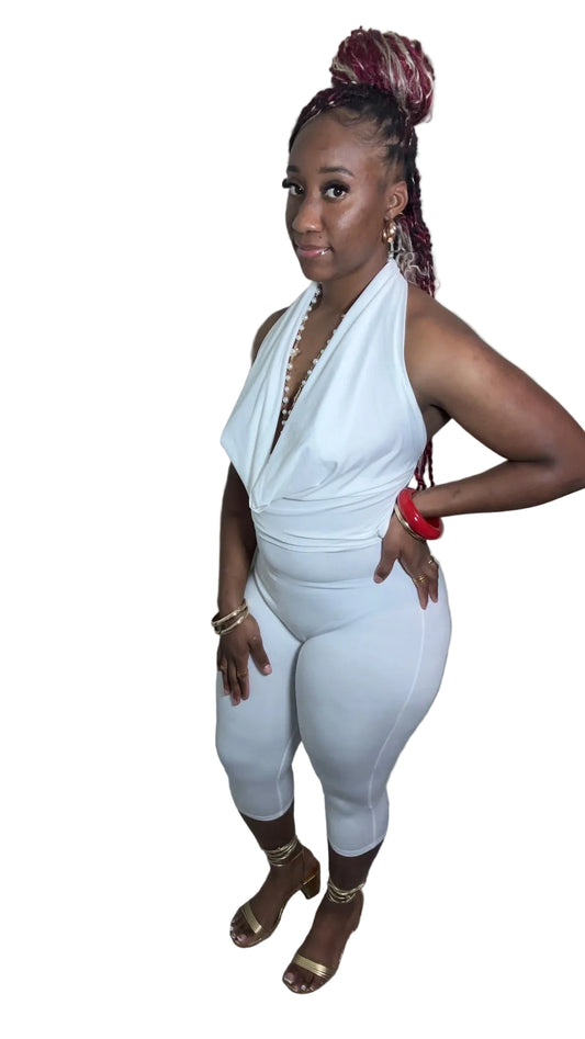 Blissful Moments Capri Romper