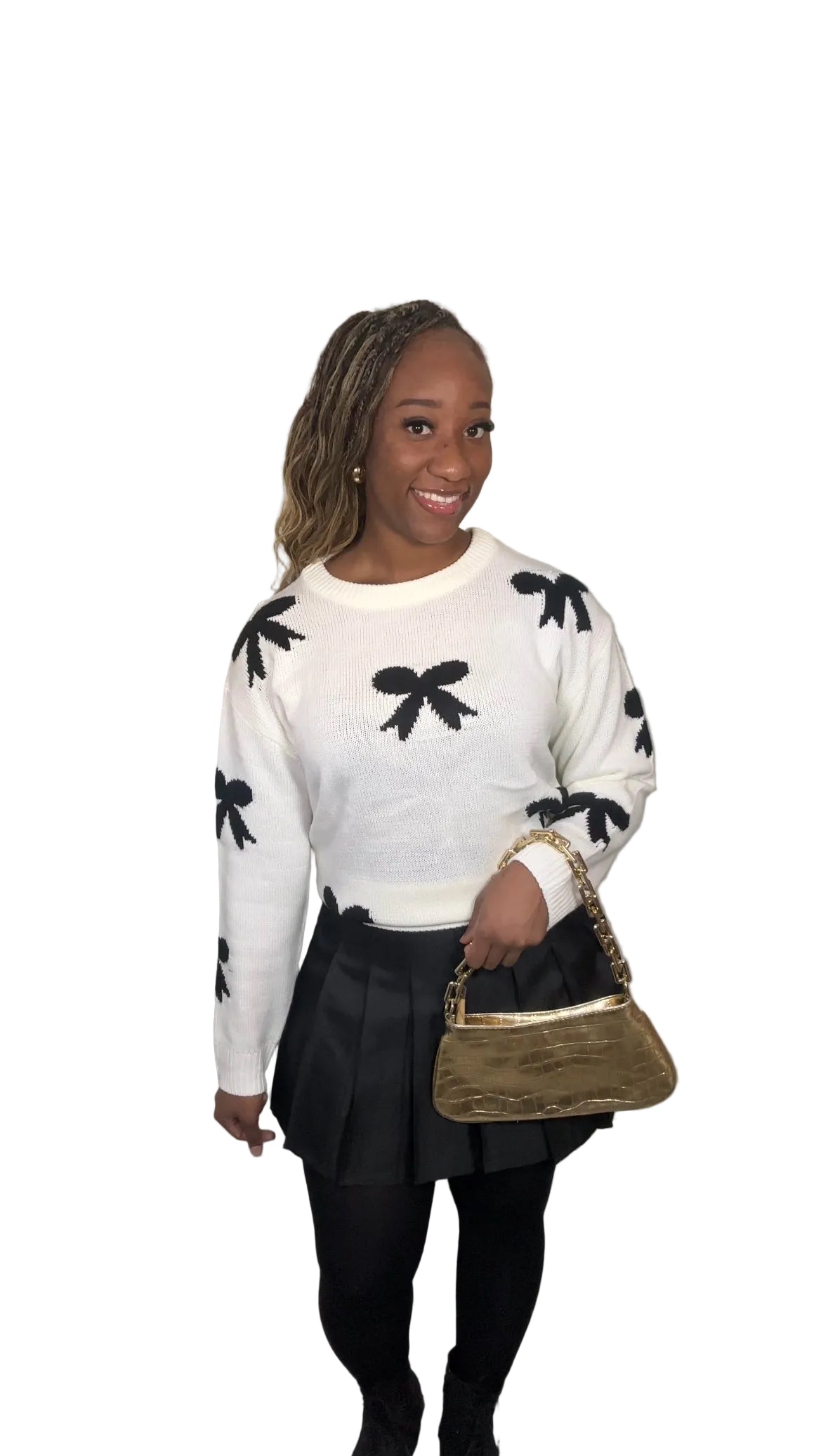 Playful Distraction Pleated Skort