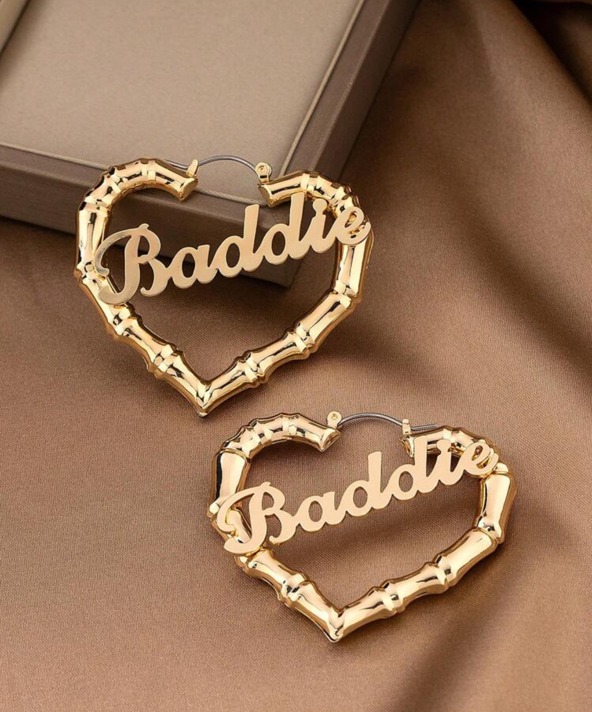 ‘Baddie’ earrings