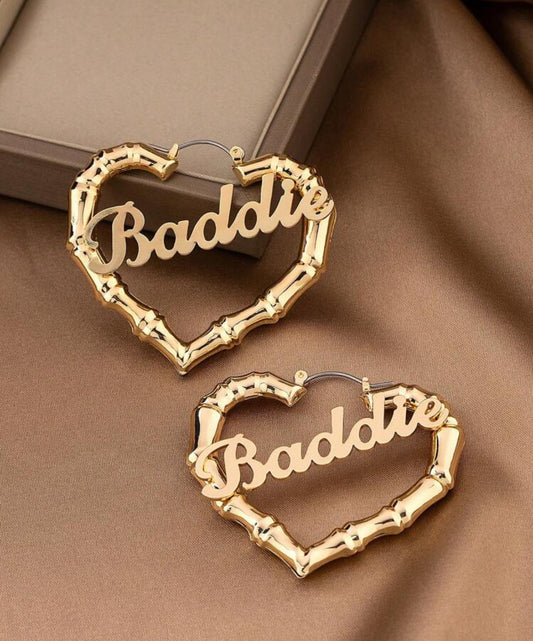 ‘Baddie’ earrings